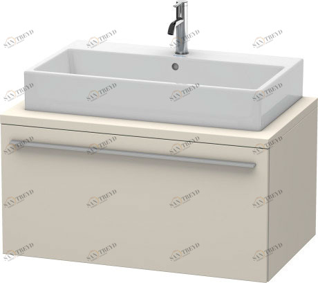 XL541309191 X-Large Тумбочка для консоли Серо-коричневый декор Duravit