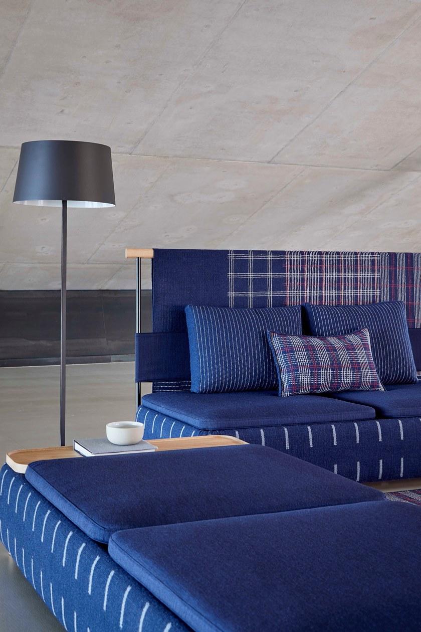 GAN Подушка из шерсти в прямоугольную полоску Lan sun-id-1394749 - Вид №15