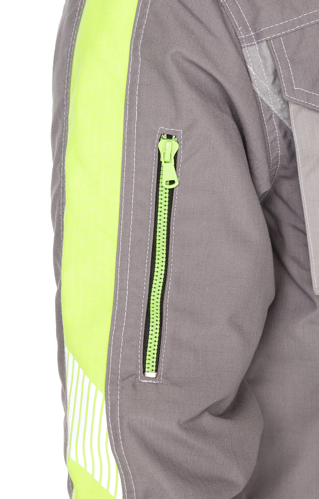 68817 Костюм "Прогресс" темно-серый светло-серый с лимонным  Летняя спецодежда  размер 52-54/170-176  - Вид №13