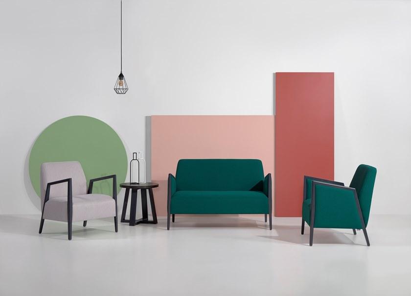 Fenabel Кресло из ткани или экокожи с подлокотниками Adel sun-id-1435192 - Вид №3