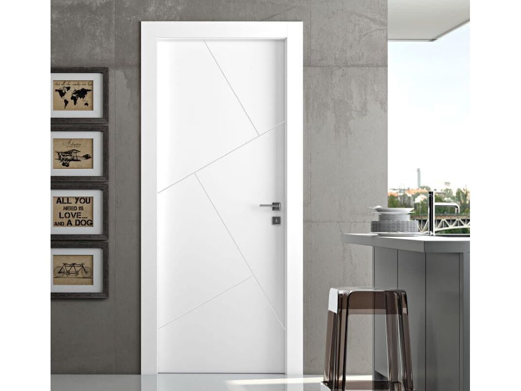 Лакированная распашная дверь Pail Serramenti RIGA MILANO ARCH-00030337 - Вид №1