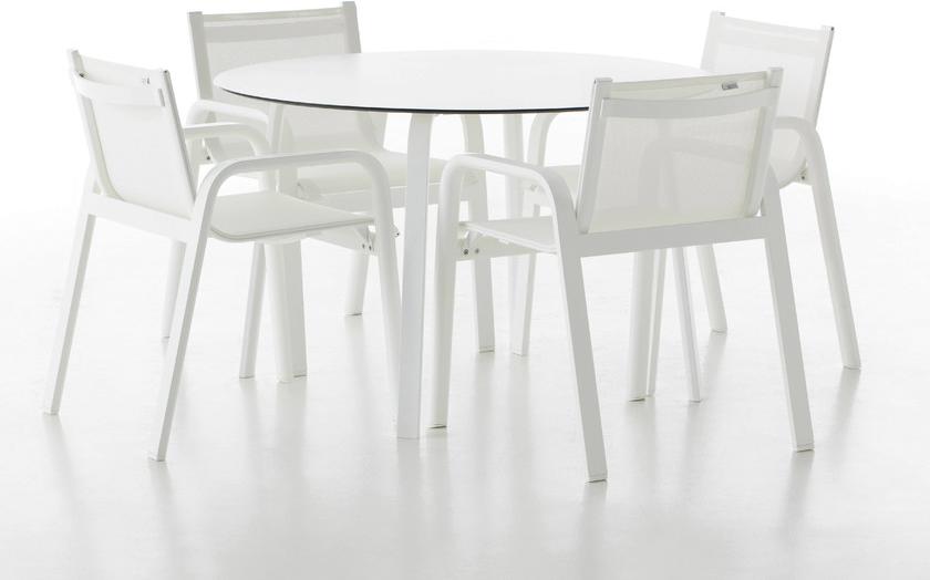 GANDIABLASCO Круглый садовый стол Stack sun-id-1439703 - Вид №3