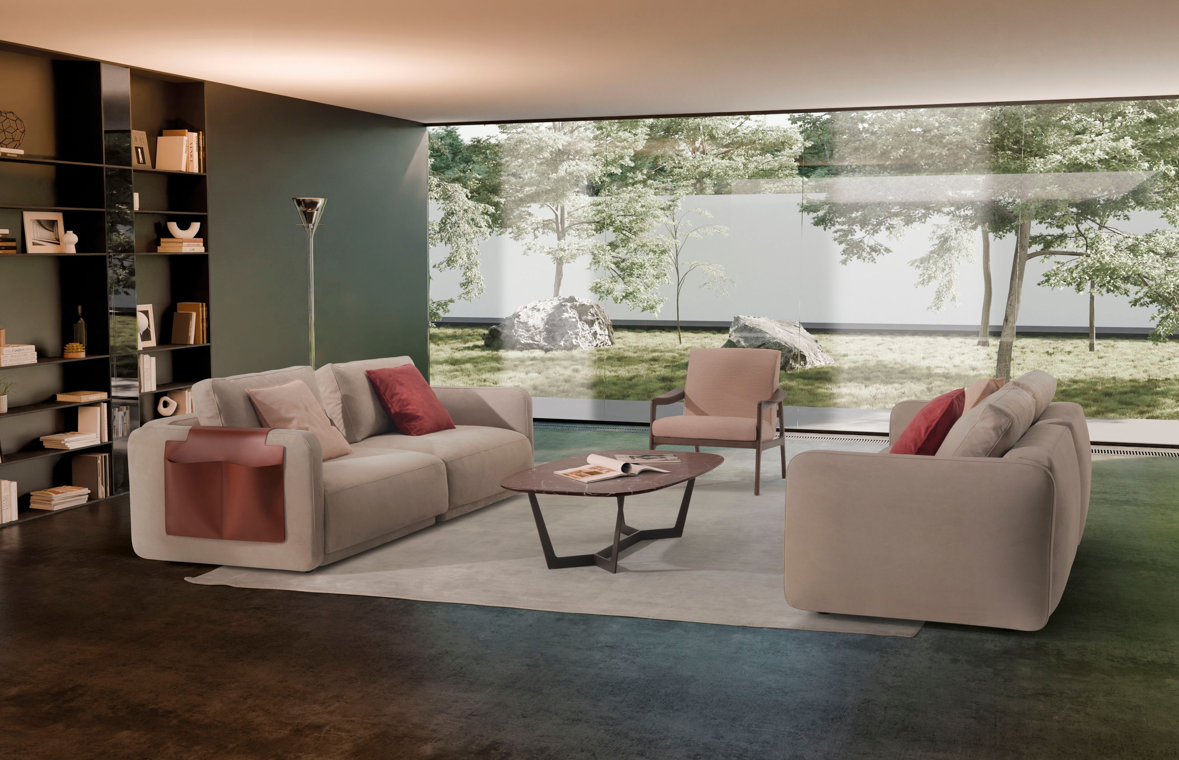 Модульный съемный диван из ткани CTS SALOTTI Kant ARCH-00145756 - Вид №3