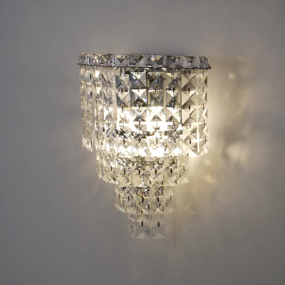 Светильник бра настенный Estares Diona цвет хром STLM-2167957