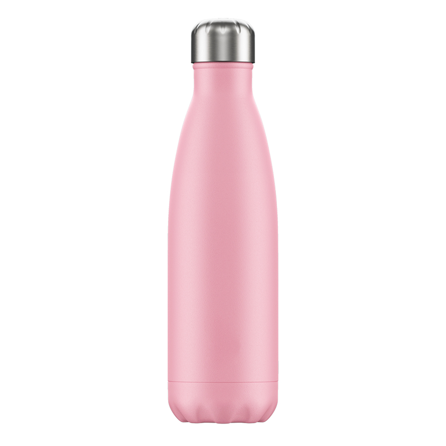 Термос 500 мл розовый Pastel Pink CHILLY'S BOTTLES ДИЗАЙНЕРСКИЕ 00-3948024 Розовый  - Вид №1