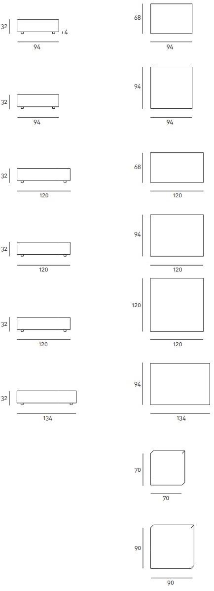 Living Divani Модульный диван со съемным чехлом Extra wall sun-id-1497335 - Вид №6