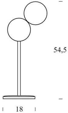 FontanaArte Поворотная настольная лампа Optunia sun-id-1356237 - Вид №3