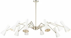 Il Bronzetto Регулируемая люстра из латуни Wormhole Wor11_10l