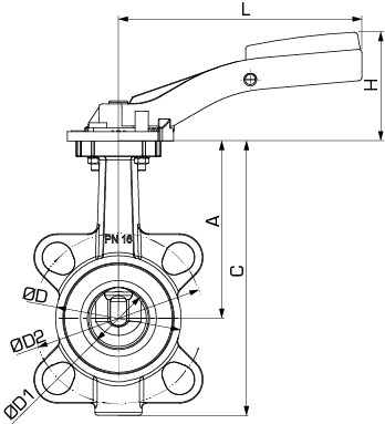 1390 04 00 VBF125Насосные группы » Esbe серии VBF100  - Вид №1