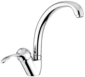 11087CR Смеситель Melody для кухни высокий, цвет хром