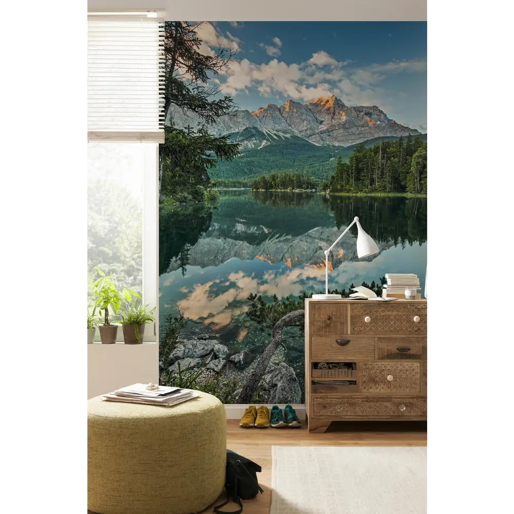 Фотообои «Зеркальное озеро», бумажные, 184x254 см, 4-537 Komar National Geographic STLM-2080689 - Вид №2