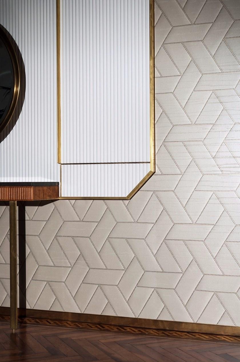 Dedar Моющиеся огнестойкие обои с геометрическим рисунком sun-id-1488884 - Вид №1