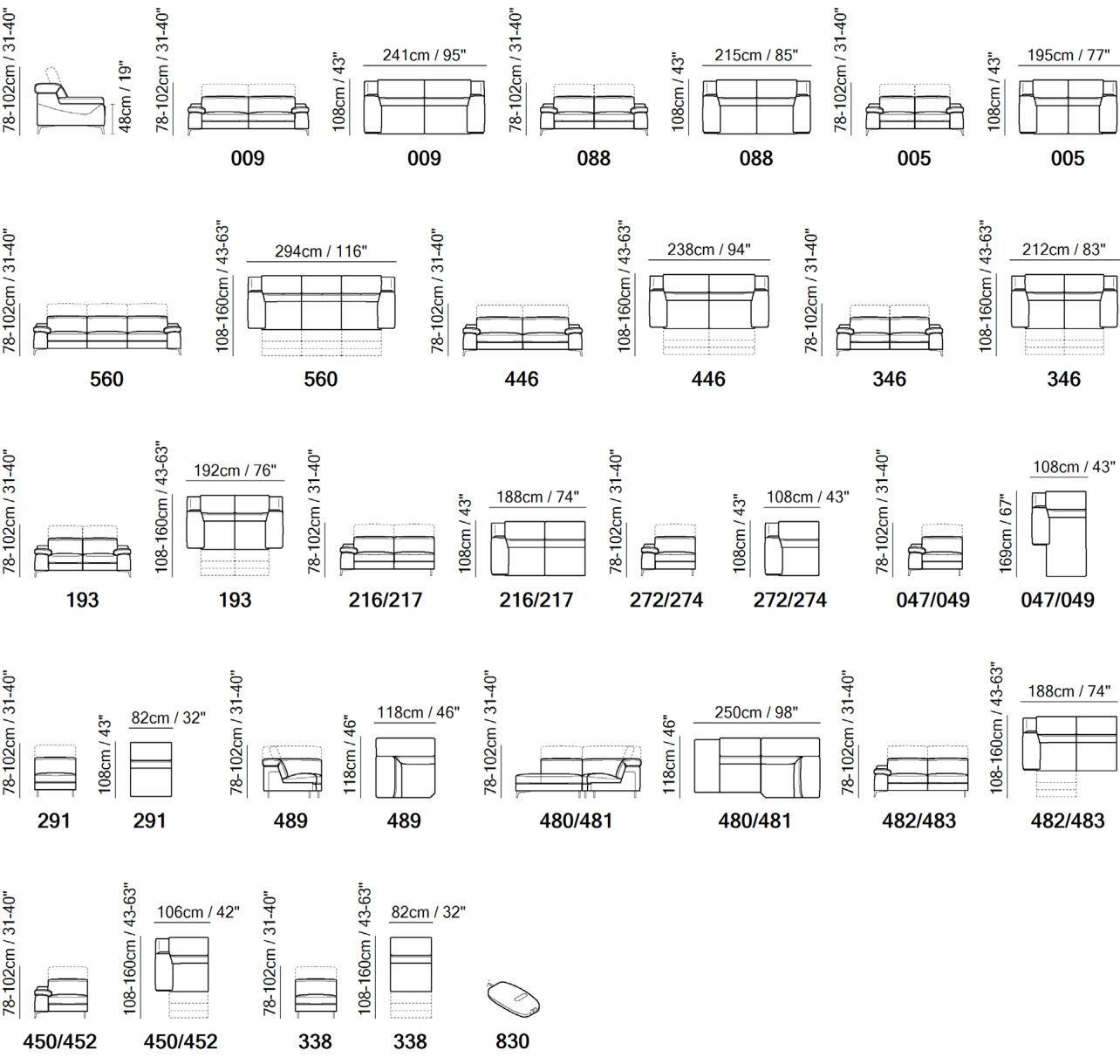 Кожаный угловой диван с электрическим движением Natuzzi Italia DUCA ARCH-00121582 - Вид №4