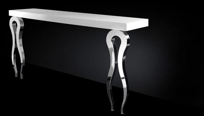 VGnewtrend Прямоугольная консоль из мдф и стали Silhouette sun-id-1496998 - Вид №1