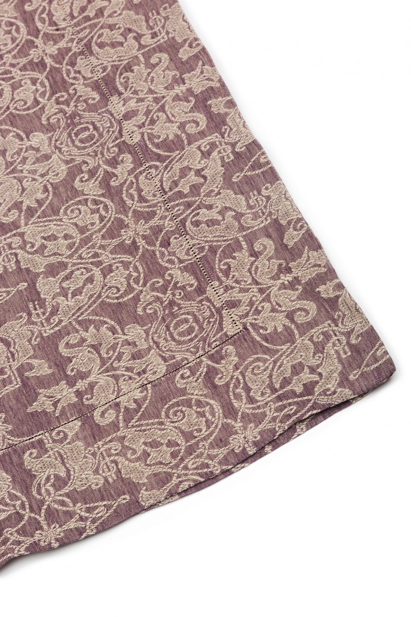 LEI_30_54_310 Скатерть 230/310, сиреневый 100% лен жаккард LEITNER Santreyd 