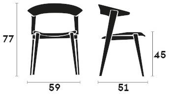 Capdell Деревянный стул Nix 230m - Вид №16
