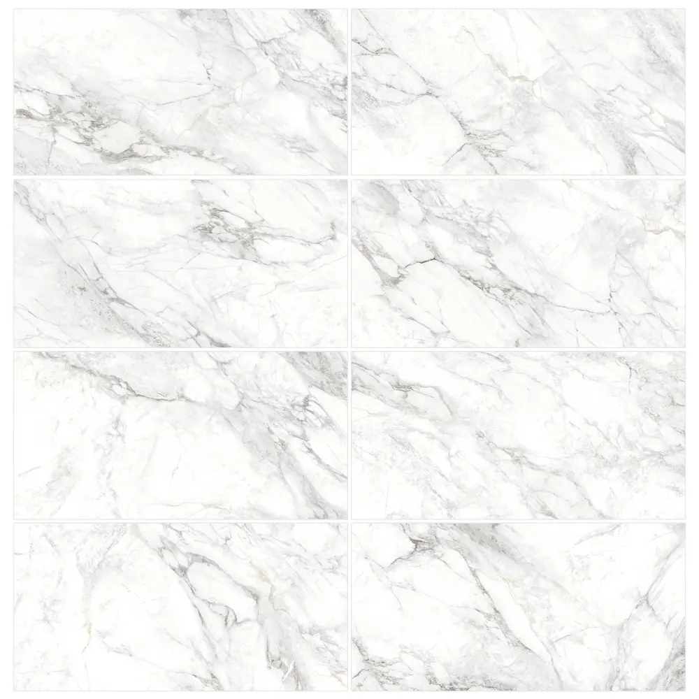 Глазурованный керамогранит Alma Ceramica Authentic 07 60x120 см 1.44 м² матовый цвет белый STLM-2093355 - Вид №2