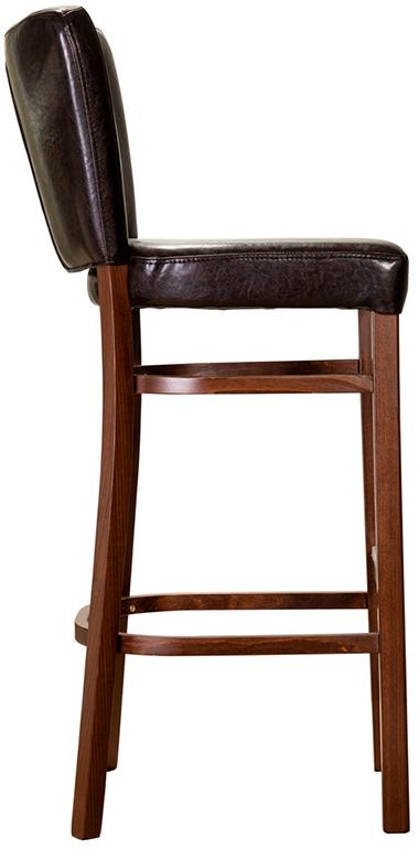 1313 Стул Бергамо Люкс Brown барный R-HOME 4002111СП_браун - Вид №2