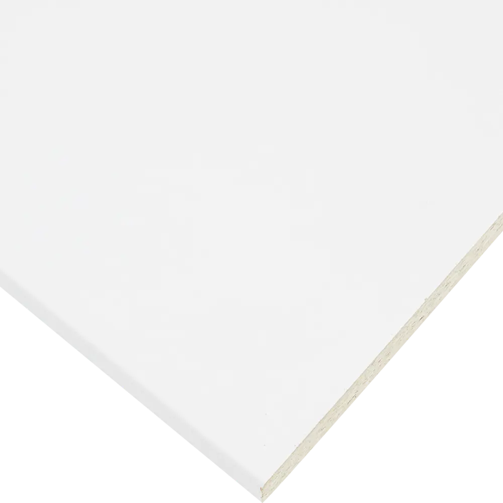 Столешница Delinia Супер-белый 300x3.8x60 См Дбсп/дсп Цвет Белый ДСП Прямой угол STLM-2162534 - Вид №2