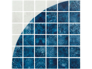 Переработанная стеклянная мозаика