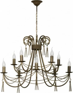 Подвесная люстра Nowodvorski Twist 2767 NOWODVORSKI ДИЗАЙНЕРСКИЕ, TWIST 186533 Бронза