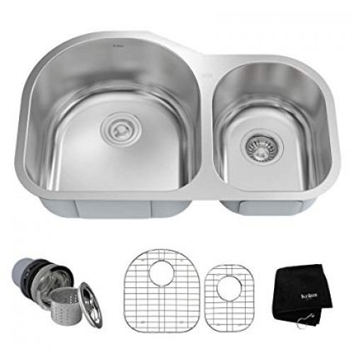 KBU26 Мойка кухонная прямоугольная Krausru  - Вид №1