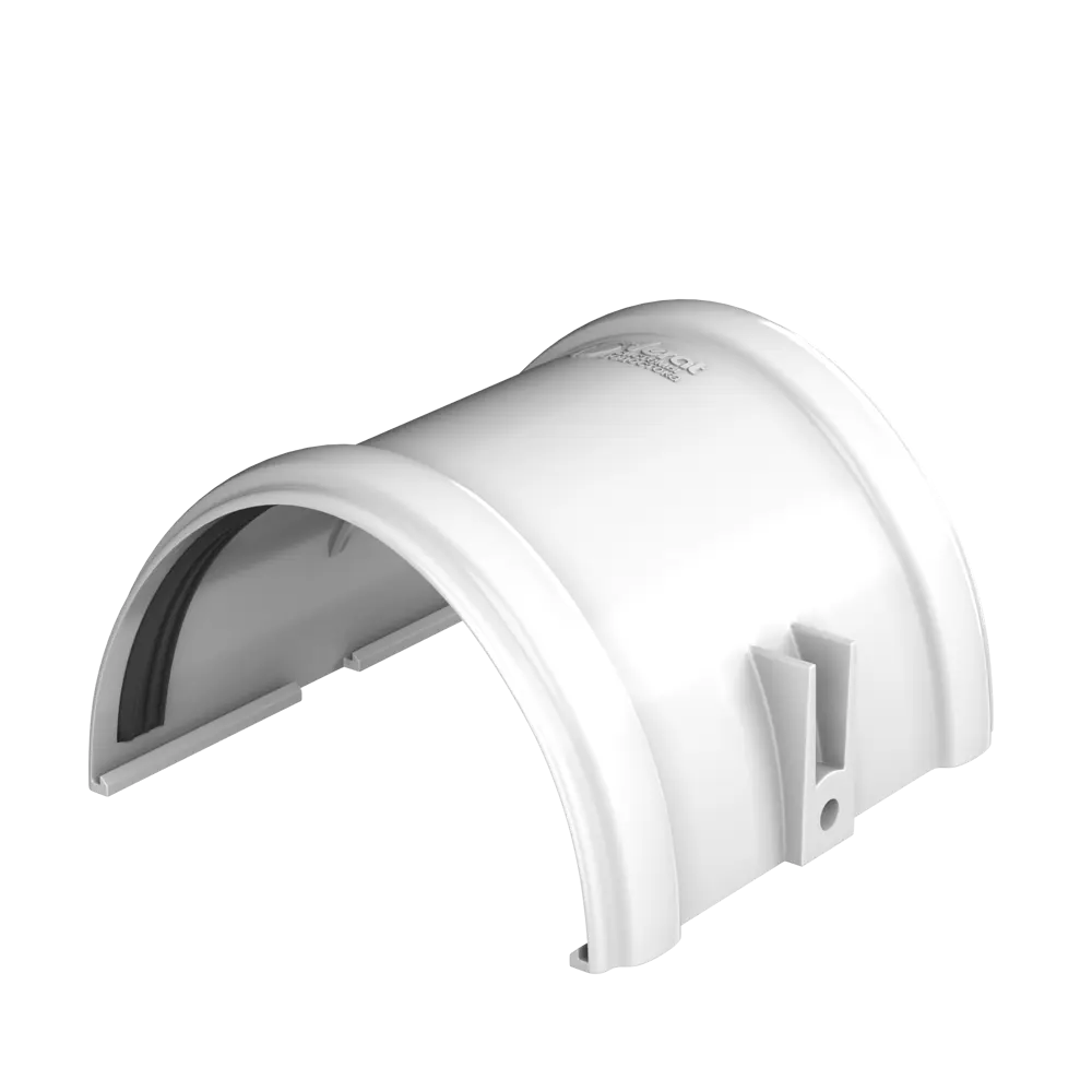 Соединитель желоба с уплотнителем цвет белый ТЕХНОНИКОЛЬ STLM-2170734 - Вид №2