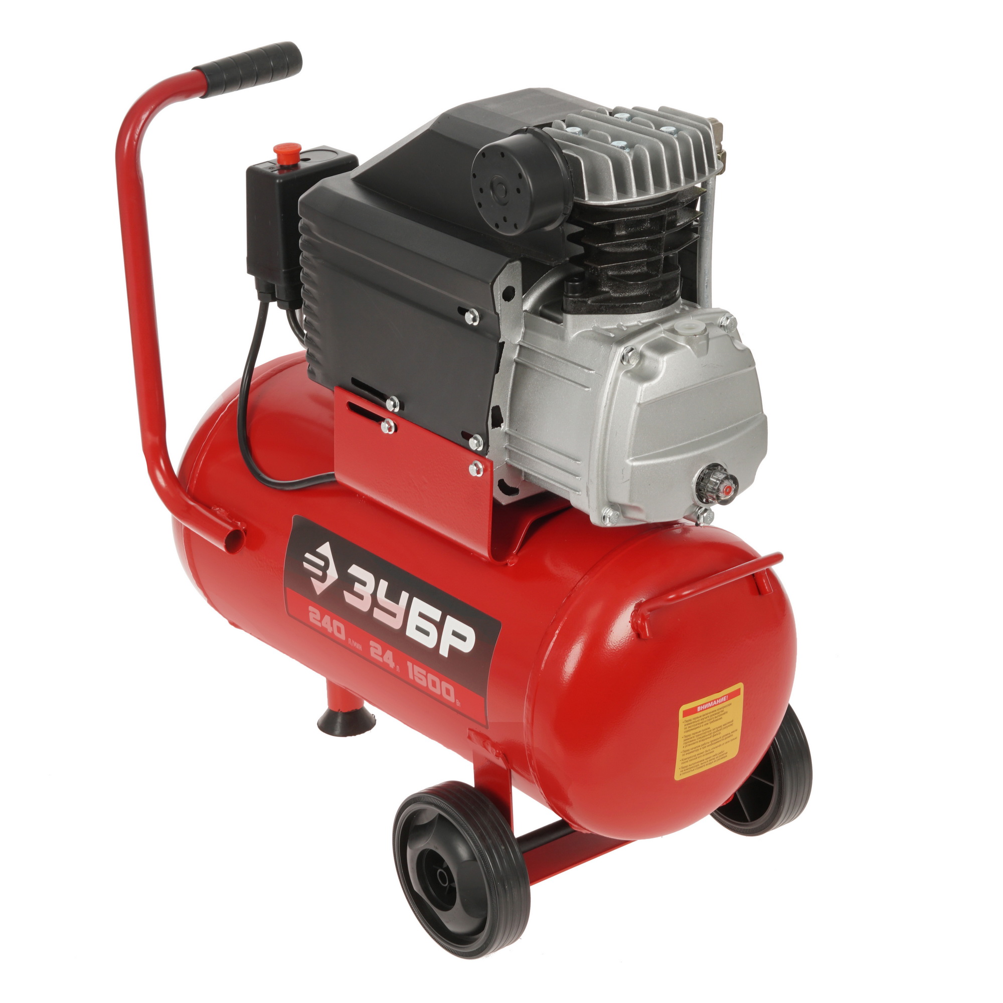 Компрессор поршневой масляный Зубр КПМ-240-24 Н6 5308098 STDN-0101829 - Вид №1