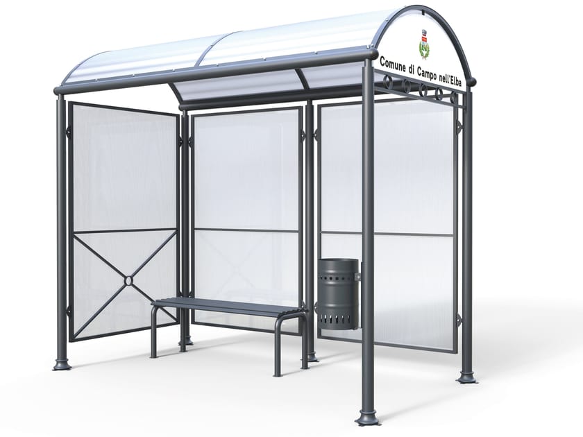 Стальной навес для автобусной остановки Lazzari ARCH-00129689