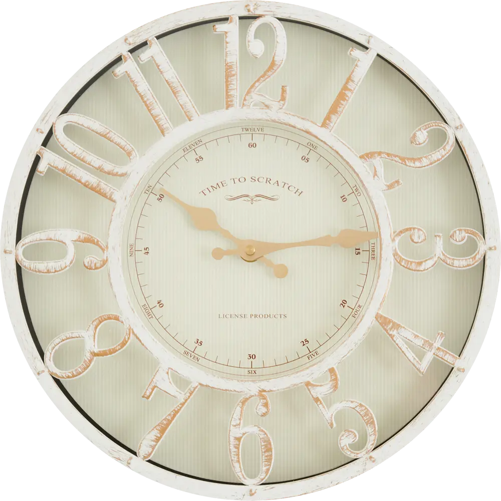 Настенные часы DREAM RIVER DMR — элегантный белый циферблат 30 см 84241246 ЧАСЫ НАСТЕННЫЕ STLM-0047485