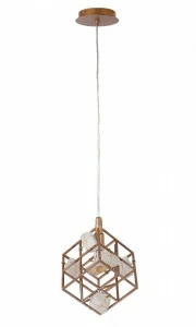 Дизайнерский подвесной светильник Crystal Lux Diego SP1 Gold CRYSTAL LUX DIEGO 102836 Золотой