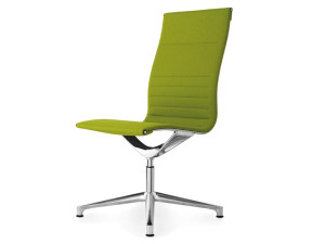 4-спицевое тканевое вращающееся офисное кресло