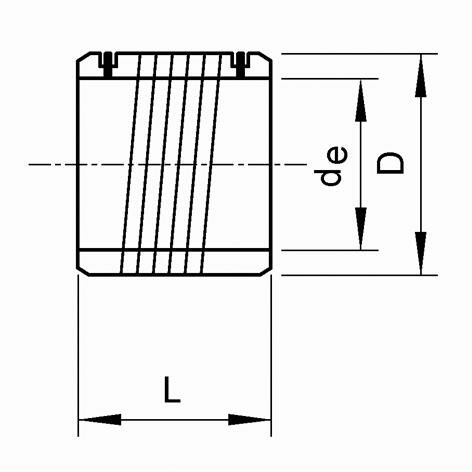 SANIT 222567000200075 Электросварочное рукав, PP-R - Комбинированная муфта  - Вид №1
