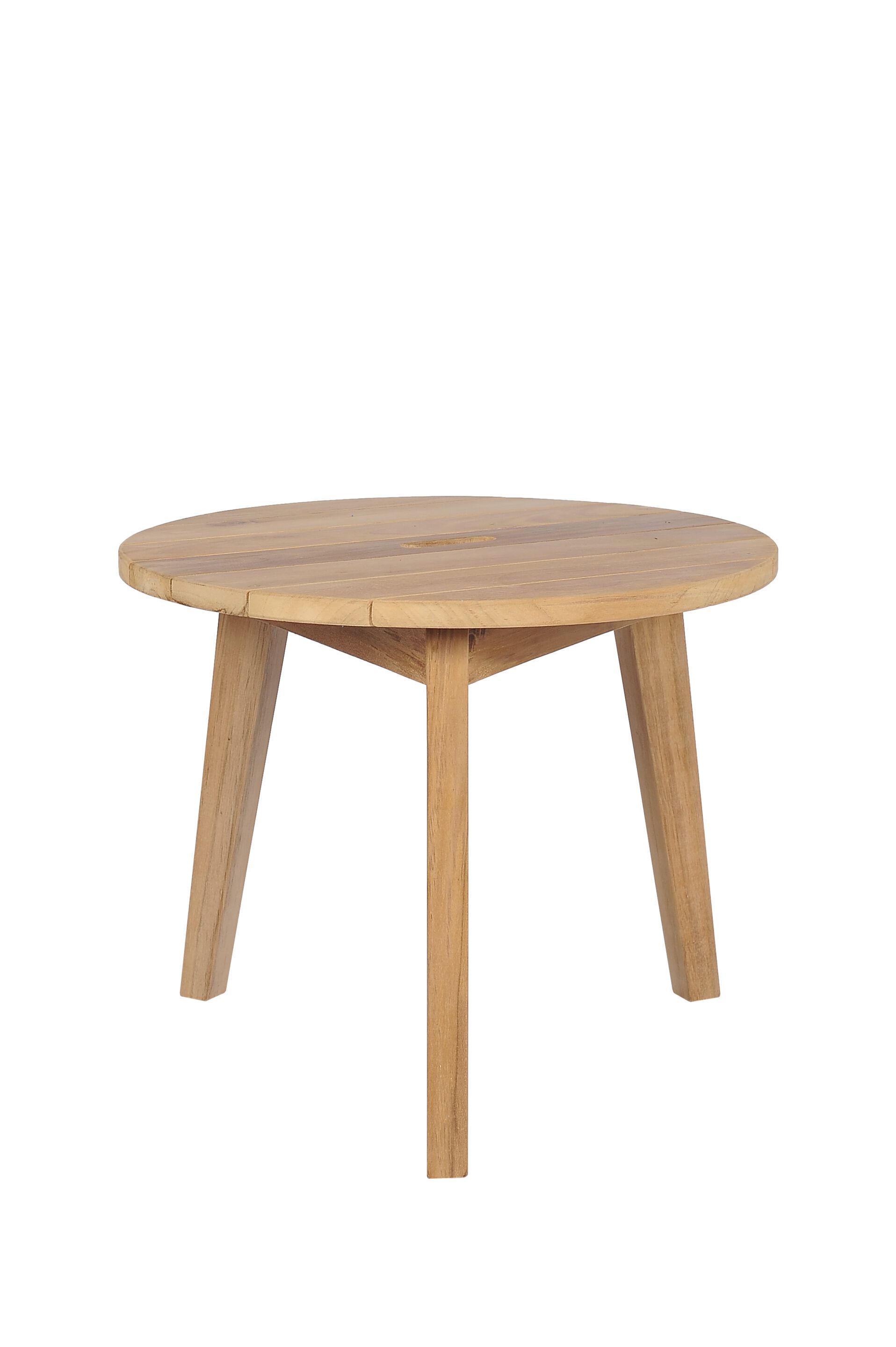 Круглый низкий стол из тикового дерева cbdesign Cosito ARCH-00125050 - Вид №12