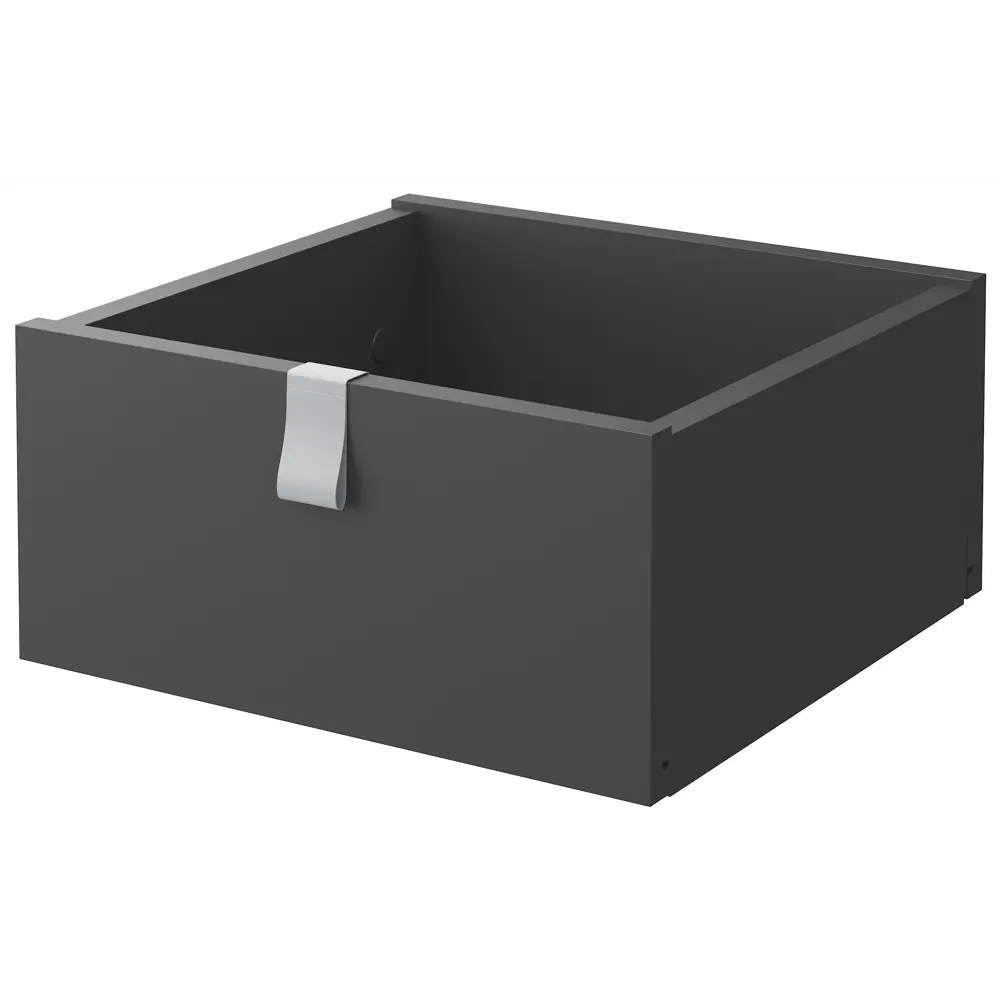 Ящик выдвижной SPACEO KUB, 380х400х310 мм, ЛДВП, цвет графит STLM-2069742