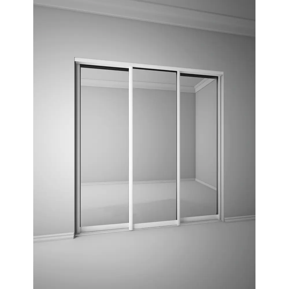 SPACEO Дверь-купе зеркальная с алюминиевым профилем 82362544 STLM-1581027 - Вид №3