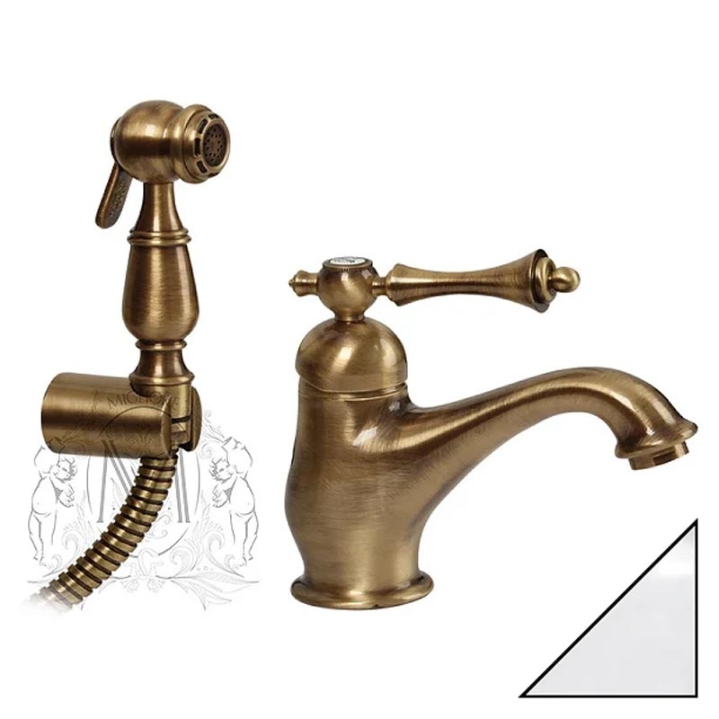 Смеситель MIGLIORE Bomond ML.BMD-9714.CR для раковины с гигиеническим душем - хром  - Вид №3