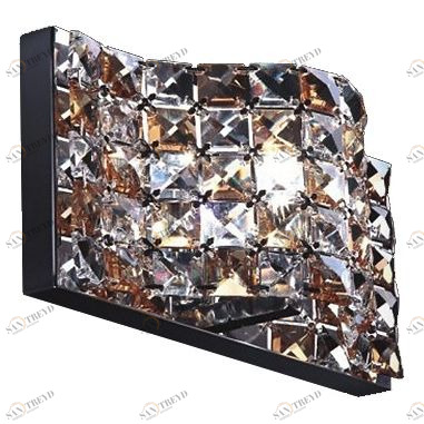 Светильник настенный янтарный Onda Amber W0246-01A DELIGHT COLLECTION  00-3882839 Желтый 