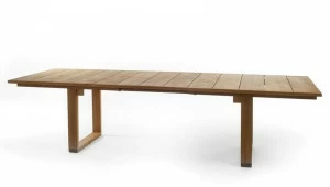 Unopiù Раздвижной прямоугольный стол из тика Ocean Cotare
