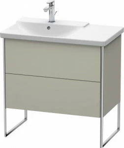 XS446406060 Тумбочка напольная XSquare #XS4464 810 x 473 мм Серо-коричневый шелковисто-матовый лак