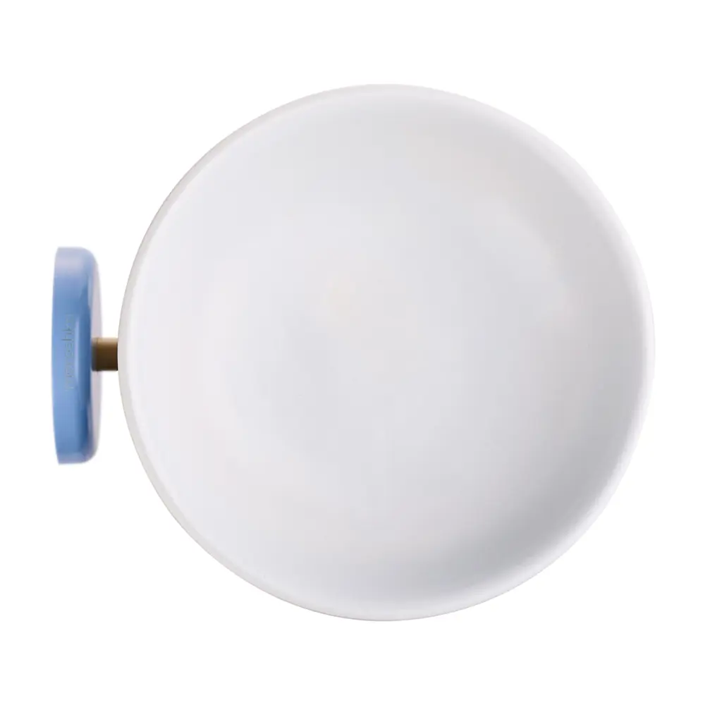 Мыльница Moroshka Antrim настенная керамика цвет бело-голубой STLM-2027470 - Вид №3