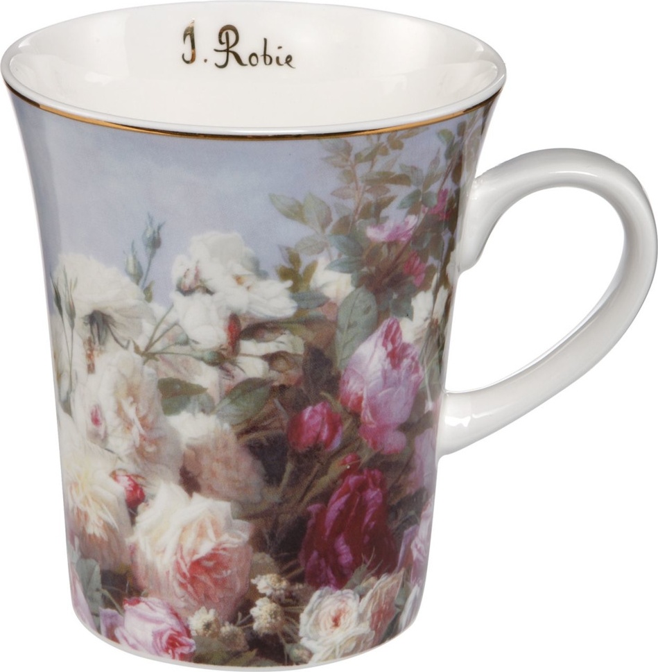 10651615 Goebel Бокал "Hатюpмоpт с цветами" Фарфор 