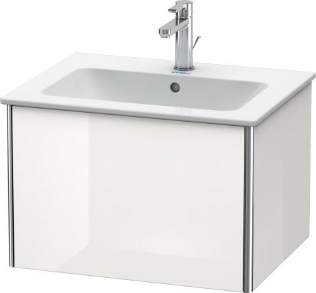 XS407100707 Тумбочка подвесная XSquare #XS4071 610 x 478 мм Бетонно-серый матовый декор Duravit - Вид №2