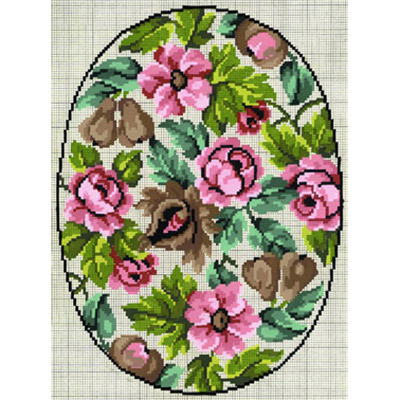 124х164кл Схема для вышивания цв. А3 ДК-202 "Цветы" Santreyd 