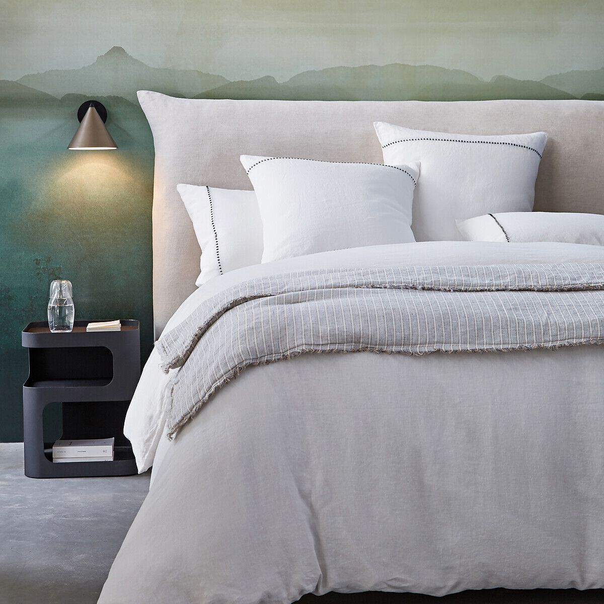 Металлическая квадратная прикроватная тумбочка AMPM SANDOVAL ARCH-00041200 - Вид №6