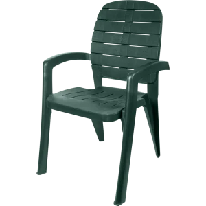 Кресло садовое «Прованс», цвет тёмно-зелёный