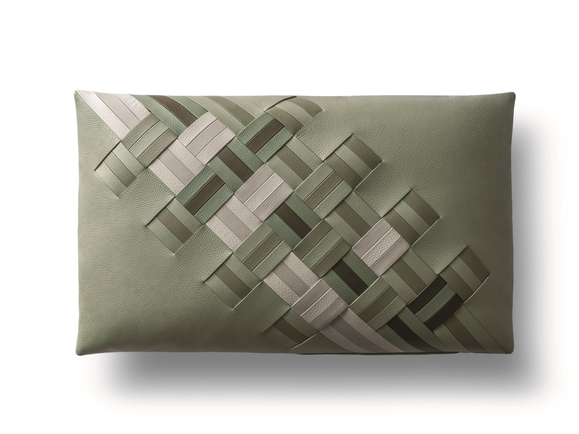 Прямоугольная кожаная подушка Poltrona Frau коллекция-мебель и аксессуары ARCH-00104344 - Вид №6