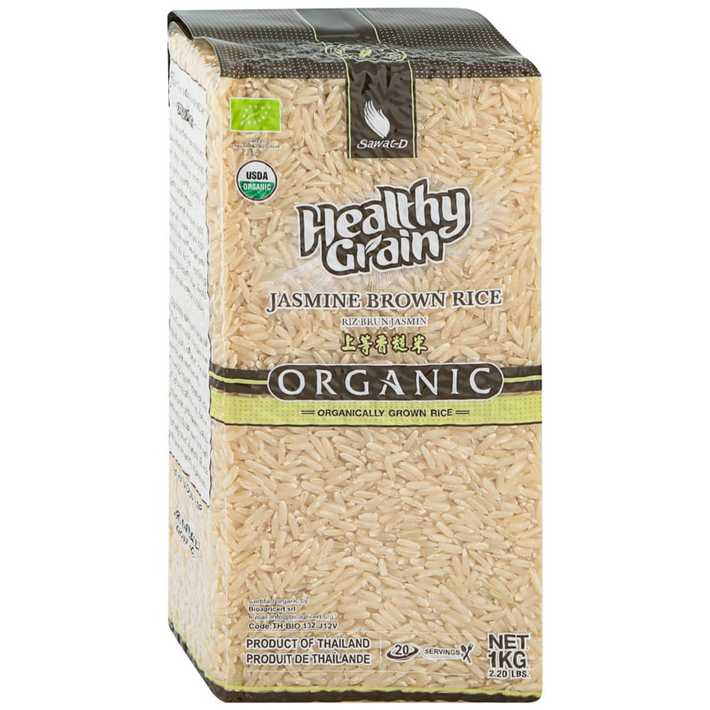 Органический тайский коричневый рис жасмин SAWAT-D 1 кг Santreyd 11077 - Вид №1