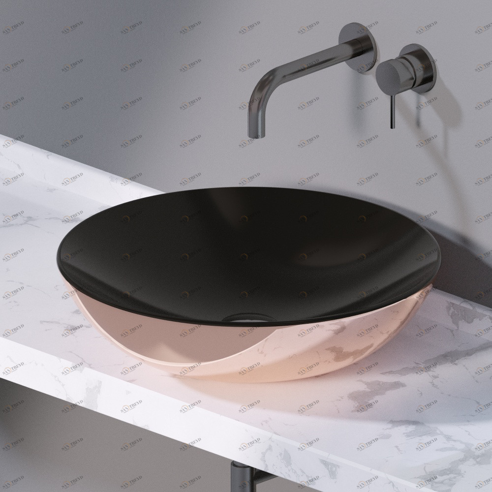 L241260 Накладная раковина на столешницу  круглая A. e T. Italia THIN AeT ITALIA