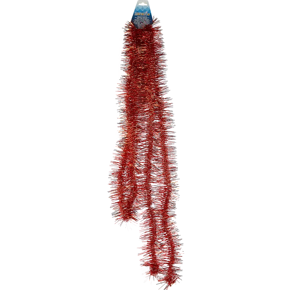 Мишура Вьюга 270 см цвет красный Santreyd STLM-2083884 - Вид №1